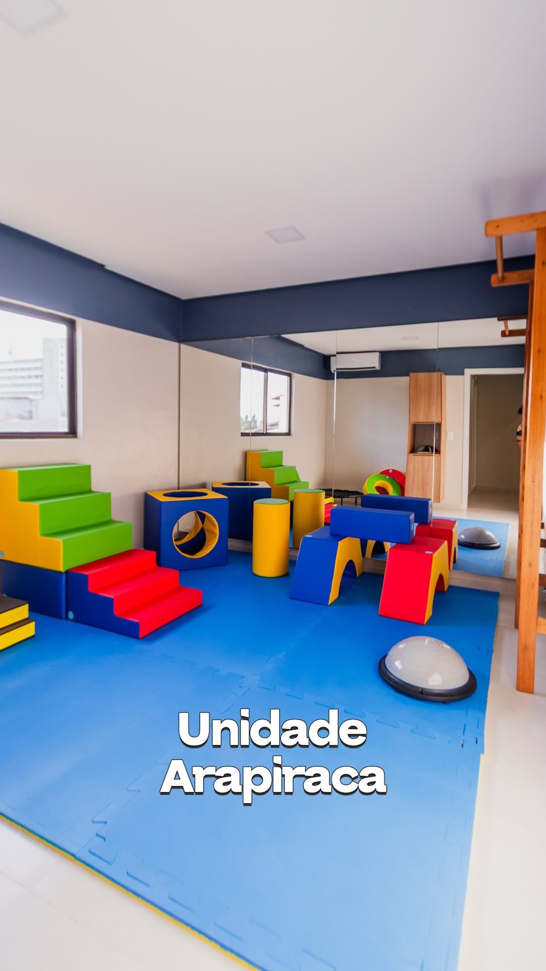 Nossa unidade foi pensada para acolher crianças e famílias com cuidado, atenção e uma equipe preparada para caminhar junto em cada conquista.

Um espaço estruturado para promover desenvolvimento, acompanhamento especializado e muito carinho em cada etapa do processo.

Quer conhecer a unidade de perto? Entre em contato pelo link do nosso perfil e fale com a nossa equipe. Estamos prontos para receber você.🩵