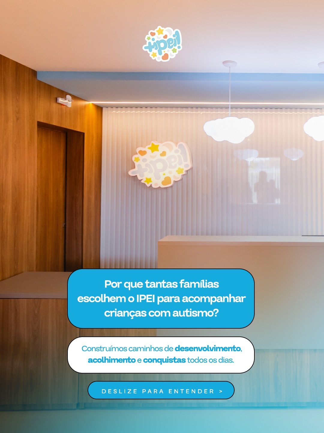 No IPEI, cada criança é única e cada conquista é um passo importante no seu desenvolvimento.🩵

Por isso, nosso cuidado envolve não só a criança, mas também a família, criando um caminho de evolução com acolhimento, orientação e acompanhamento especializado.

Quer saber mais? Entre em contato pelo link do perfil e conheça o IPEI.

#autismo #tea #desenvolvimentoinfantil