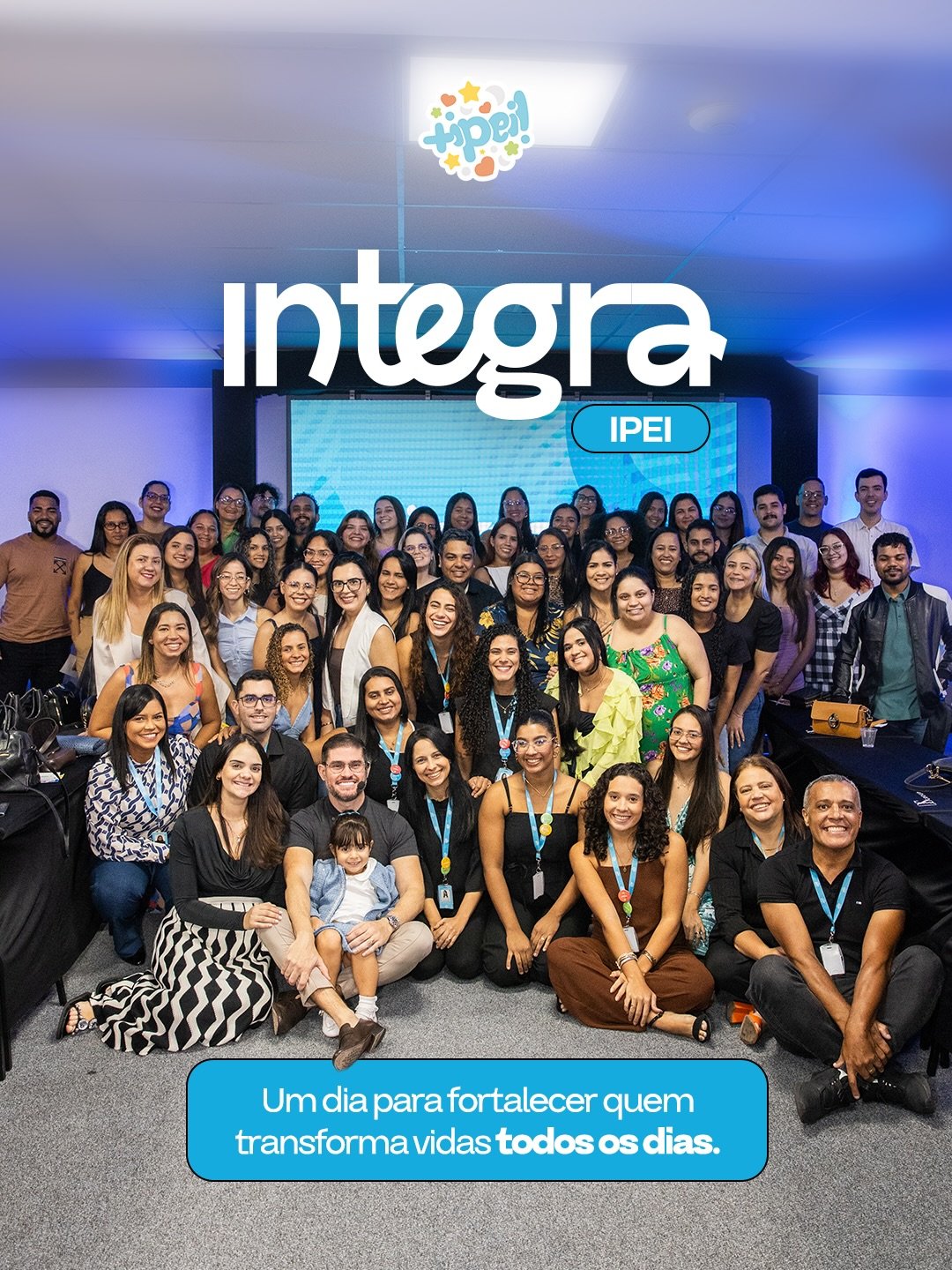 Por trás de cada evolução existe uma equipe que nunca para de aprender.
O Integra é um investimento em conhecimento, cultura e pessoas, para que cada criança receba um cuidado cada vez mais qualificado, acolhedor e comprometido com o seu desenvolvimento.
É assim que seguimos cumprindo a nossa missão: proporcionar esperança de futuro para famílias atípicas.🩵