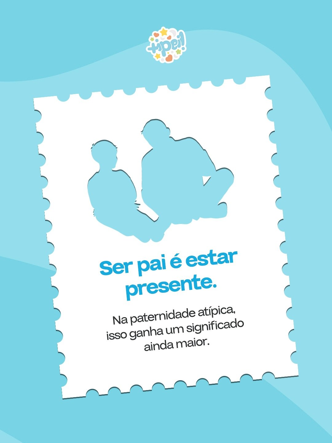 Ser pai também é aprender a enxergar cada conquista de um jeito único🩵
Neste Dia dos Pais, nossa homenagem a quem vive a paternidade atípica com presença, amor e esperança. Feliz Dia dos Pais!